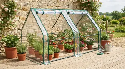Cultiver toute l'année : la serre de terrasse