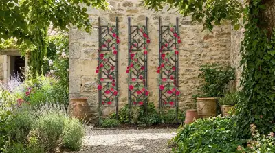 Le Treillis : Élégance Verticale pour la Terrasse