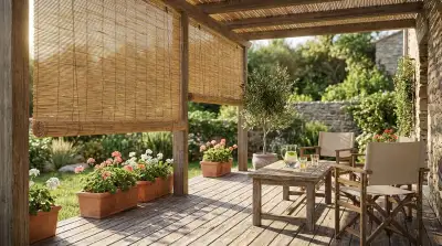 Store en Bambou : Ombre et Style Naturel