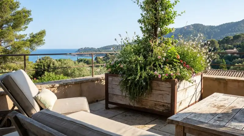 Grands pots : sublimer votre terrasse