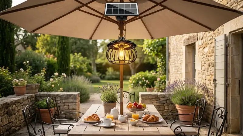 Illuminer Vos Soirées Sous Parasol