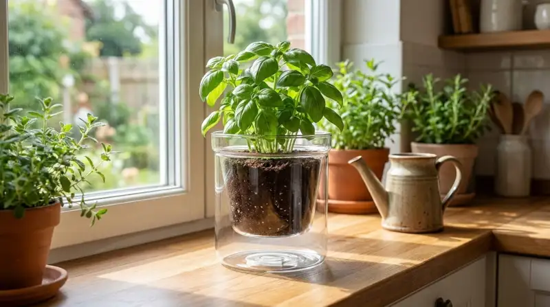 Pots à Réserve d'Eau : Arrosage Autonome